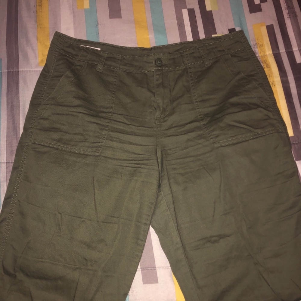 Olive Green Jogger Bottoms